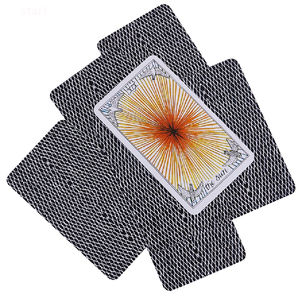 Compre 78 peças interessantes conjunto de cartas de adivinhação Rider-Waite  Oracle, o baralho de taro selvagem e desconhecido