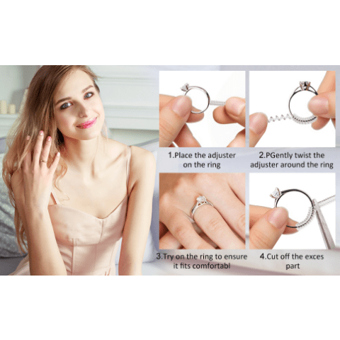 Ring Sizer Adjuster For Loose Rings 4 Sizes Ring Tightener Connector Fitter  Stopper Guards Spacer Filler For Women Men Loose Rings Silicone Invisible  Clear Ring Band Size Adjuster - Temu Netherlands
