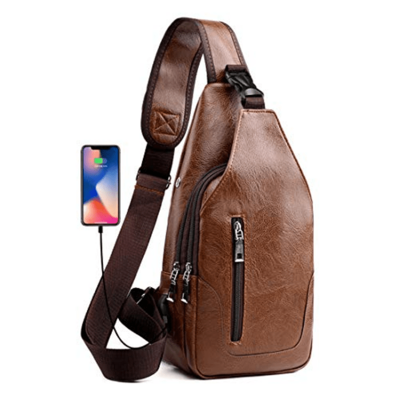 Outdoor Cross Body Small Sling Backpack Shoulder Bag Anti-theft Pouch Chest  Bag