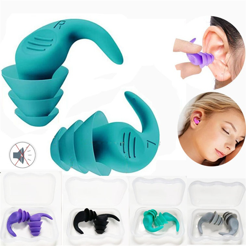 Tapones para los oídos insonorizados universales, color naranja, 5 piezas,  para el trabajo, reducción de ruido, antironquidos, protección del sueño, Moda de Mujer