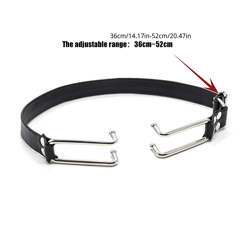 Mordaza De Boca Abierta De Cuero PU, Fetiche De Boca Oral, Esclavo, Arnés  De Bondage Bdsm, Accesorios Sexuales Para Adultos Para Parejas, Productos  Sexuales De 10,74 €