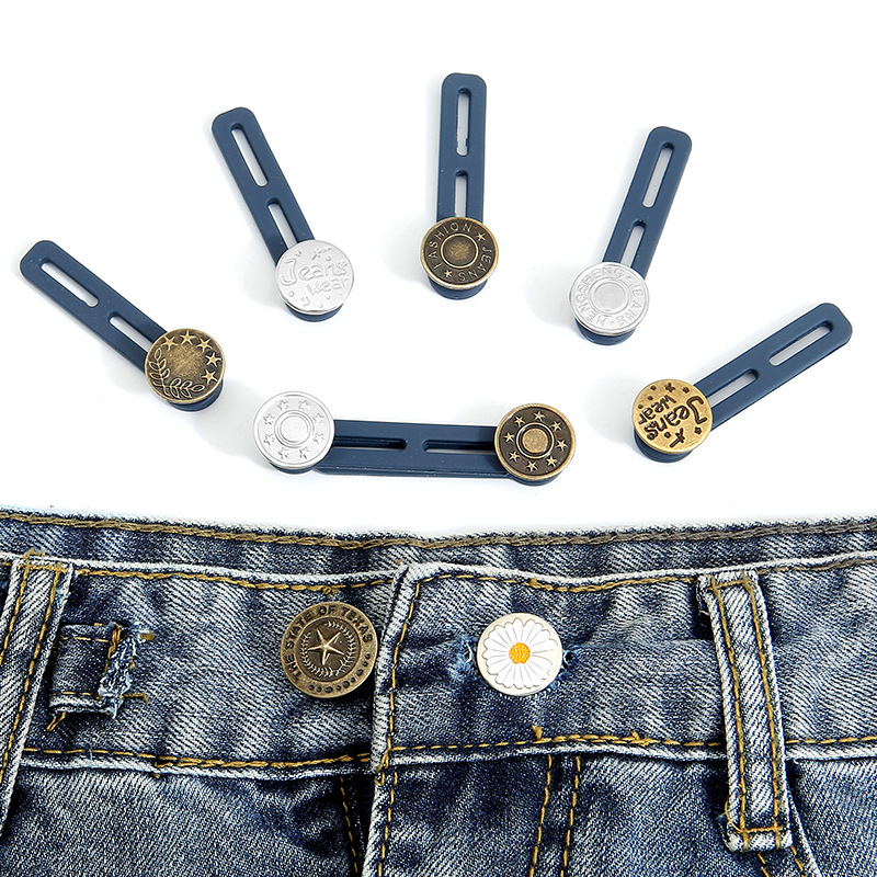 New Style Elastic Adjustable Waist Extenders Pants Jeans - Temu Republic of  Korea