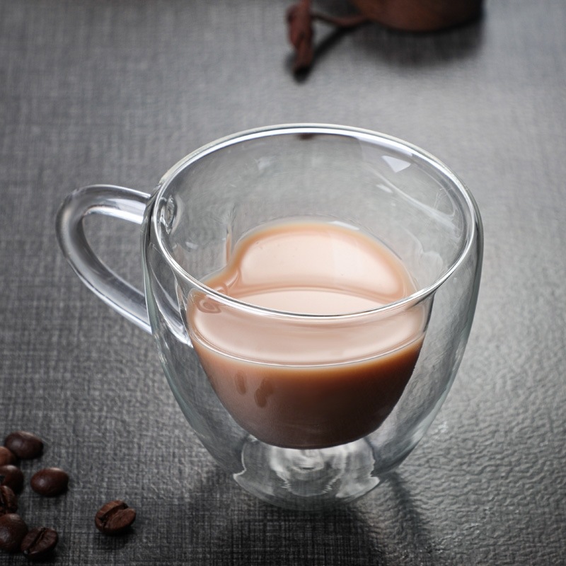  EASICOZI Heart Shape Ice Mugs Love Freezer Coffee Cup