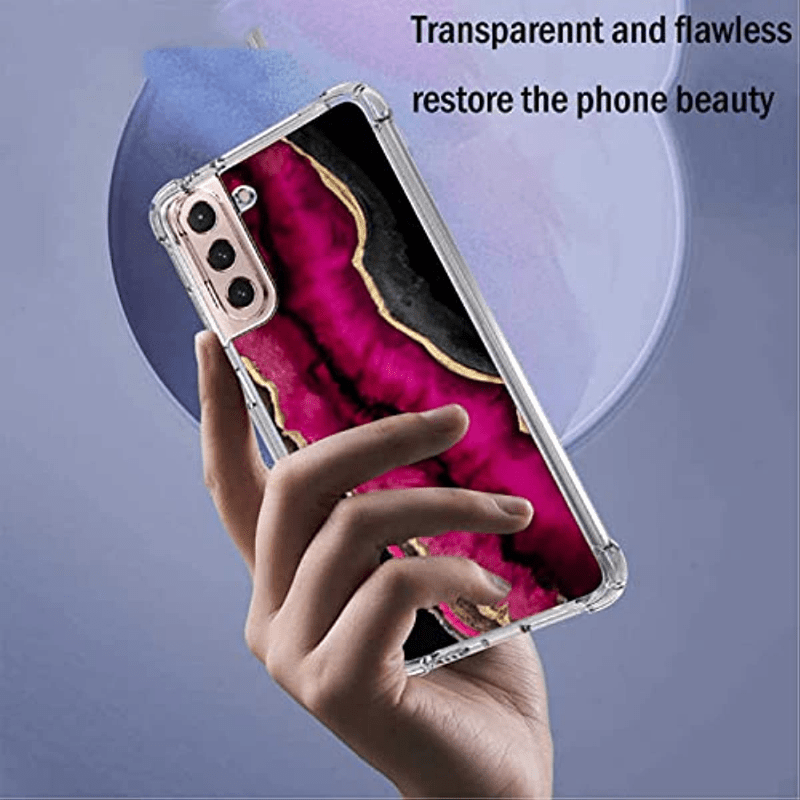 Funda para Redmi Note 11 Pro 5G, TPU suave + patrón de mármol IMD brillante  anillo para niñas y mujeres, funda de protección de cámara y pantalla para