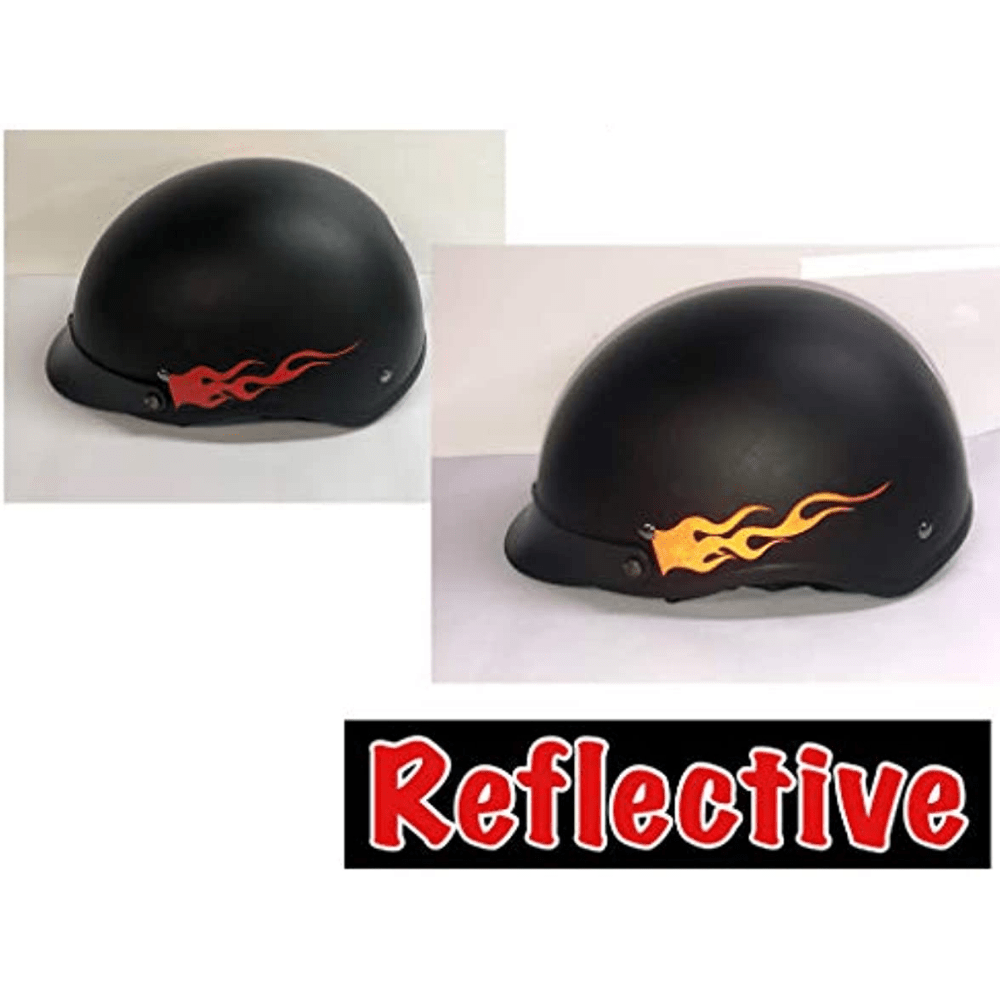 Race Car Flames - 2 inch Each Vinyl Stickers - for Car Laptop I-Pad Phone Helmet Hard Hat - Waterproof Decals, Size: 2 Each