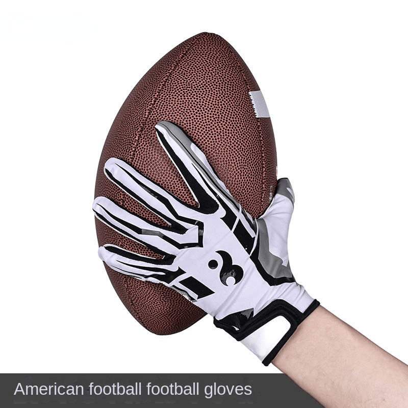 Guantes Fútbol Americano Guantes Ajustables Silicona - Temu