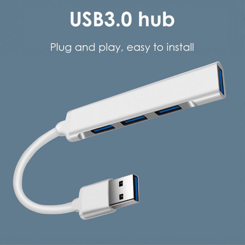 4 port Usb 3.0 Hub: Multi port Socket Type C Adapter Charger - Temu