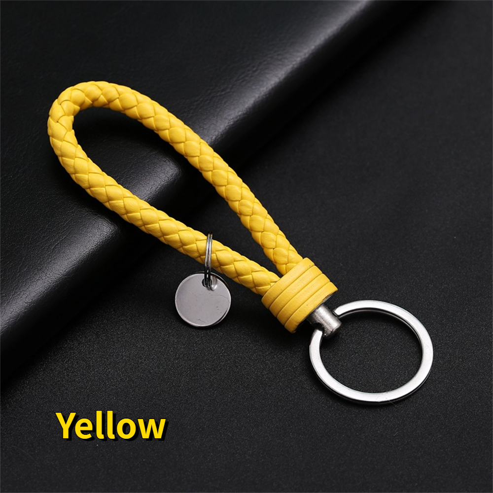 1pc Fashion PU Leather Keychain Casual Leather Strap Lanyard Key Chain  Waist Wallet KeyChains Car Keyring Keyholder Jewelry Gift