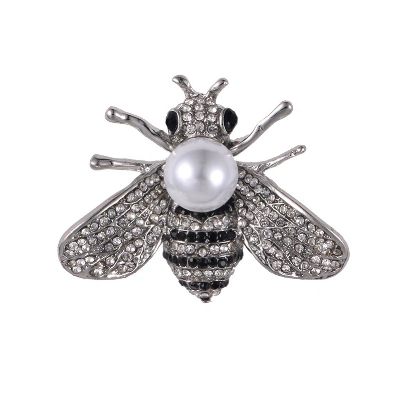 High End Beadsland Alloy Inlaid Rhinestone Bee Brooch Vintage Fashionable  Clothing Accessory For Women MM 647 Gift From Bangdaotiehe, $11.48