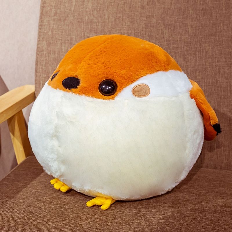 round bird plush