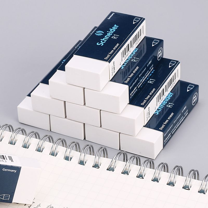 Schneider Eraser, Bulk Erasers For Art, School, And Office Use, Pack Of 4 Highquality