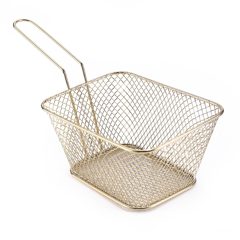 Upgrade Your Kitchen With A Stainless Steel Mini French Fries Basket -  Perfect For American Snacks & Bbqs! - Temu United Arab Emirates