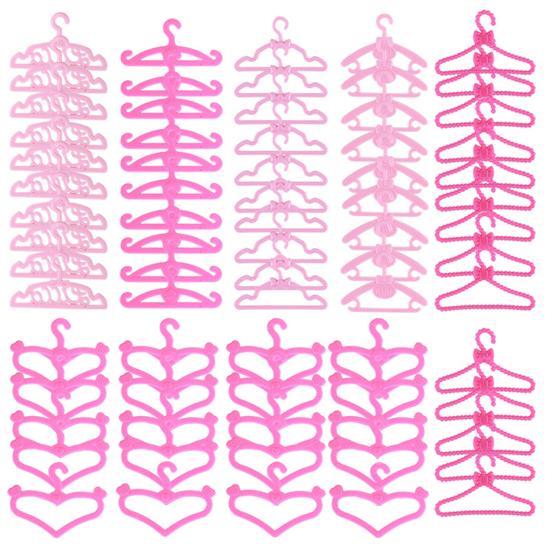 26pcs Pack Doll Clothes And Accessories 10pc Random Fashion Dresses 10  Shoes 6 Necklaces For 11inch Doll, Bu…