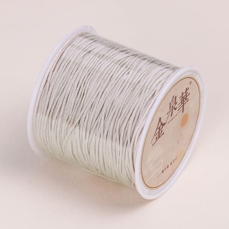 10Meters/lot 0.8/1.0mm Red Nylon Cord Thread Chinese Knot Macrame Cord  Bracelet Braided String DIY Tassels Beading Thread