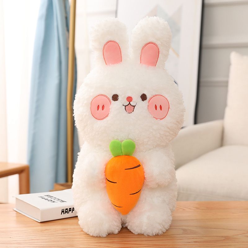 carrot bunny plush
