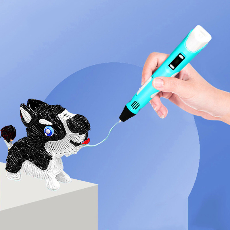 New Hobbies 3D Pen Magic 3D Drawing Printing Printer Pen Kids Toys Optional  12 Colors PLA Filament Refill for Kids Adults Arts Crafts Model DIY