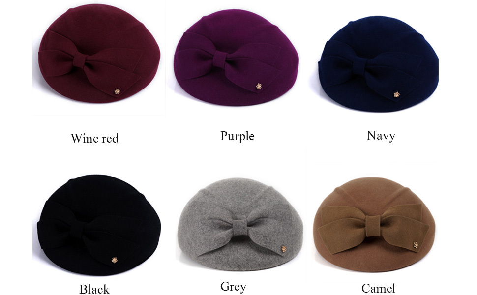 French Style Wool Berets Classic Solid Color Beret - Temu