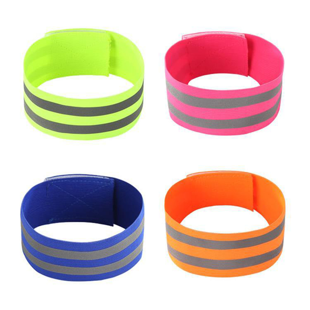 BESPORTBLE 10 Pcs Fluorescent Bracelet High Night Walking Wristband Elastic  Bracelets Reflector Band Outdoor Stretchy Bracelets Fashion Safety