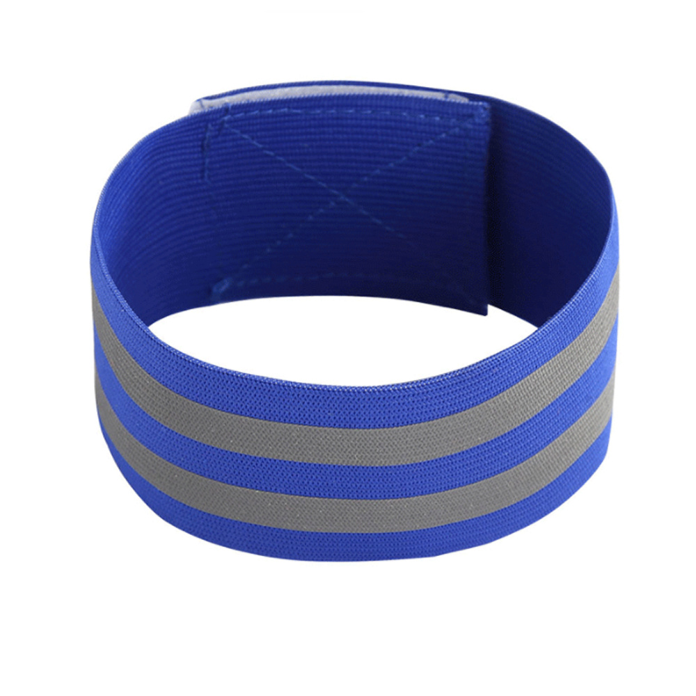 4 pièces bracelet élastique réfléchissant haute visibilité bracelet de  sécurité jogging