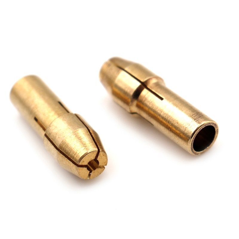 Brass Collet Mini Drill Chuck For Motor Shaft Drill Tool - Temu