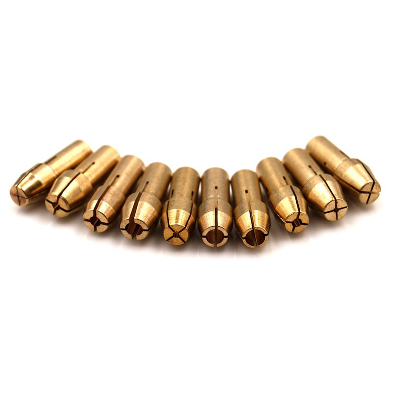 10pcs/set Mini Drill Chucks Adapter: 0.5mm-3.2mm for Power Rotary Tool - Increase Your Efficiency!
