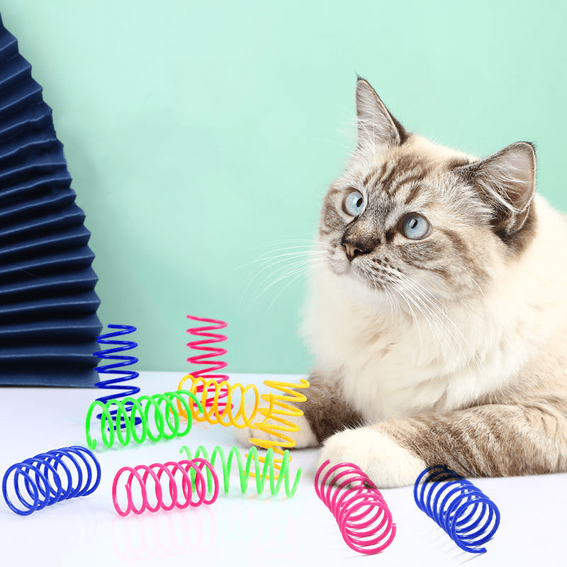 20pcs/set Random Color Cat Toys For Playing And Relieving Boredom, Suitable  For Cats