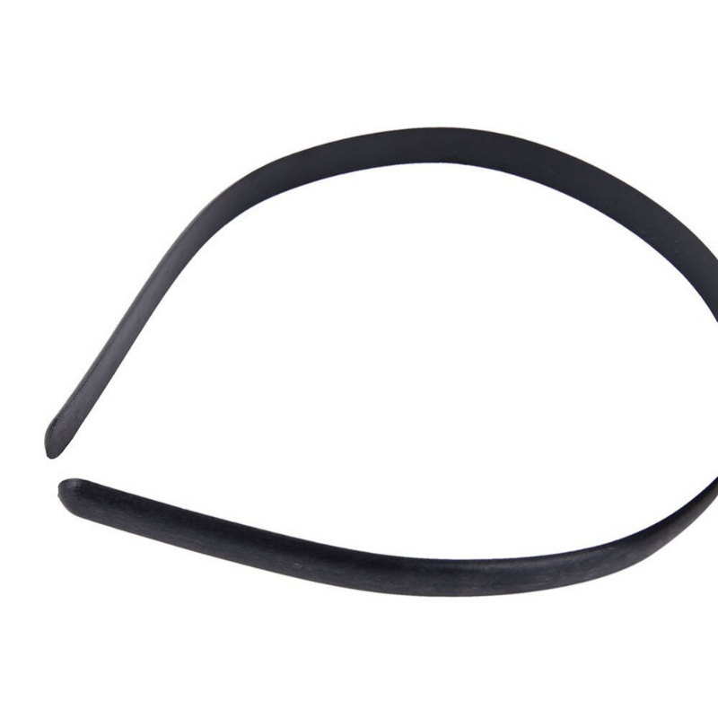 10pcs Plastic Hair Band No Teeth Solid Headband Hair Accessory