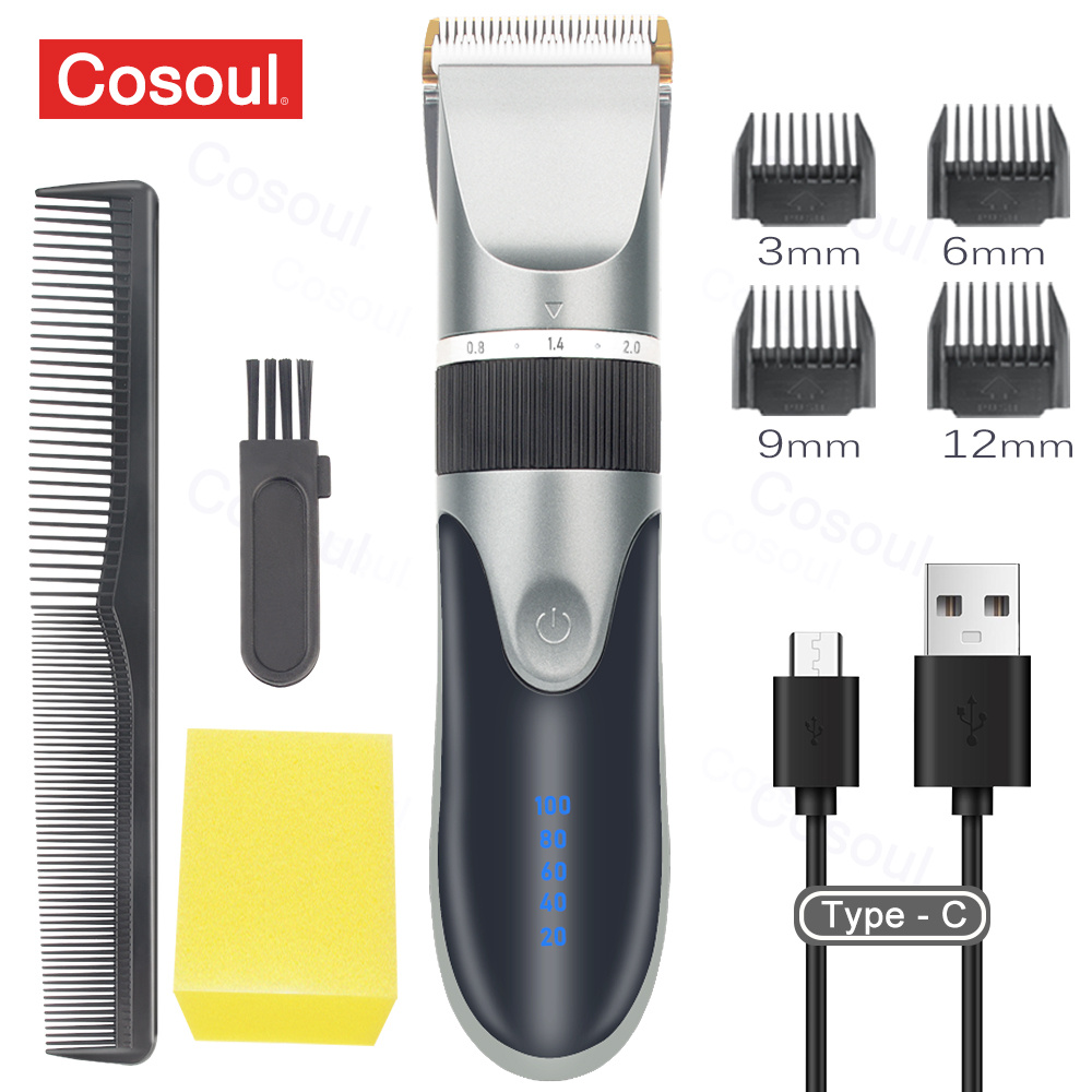 1pc Rechargeable Hair Clipper, Oil Head Clippers Modified Score Engraving  Electric Clippers, Professional Hair Salon Clipper, 0 Gapped Edgers Blade,  Hair Trimmer For Home, Special The Lion With The Crown Pattern Design