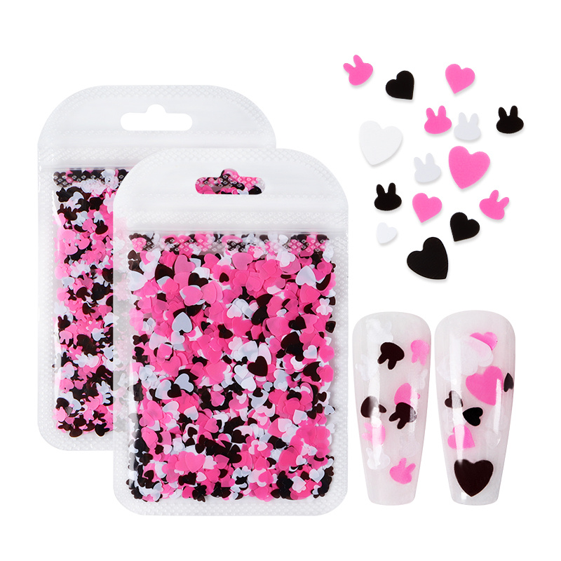 Nail Stickers Cow Print Nail Art Stickers Animal Butterfly Heart