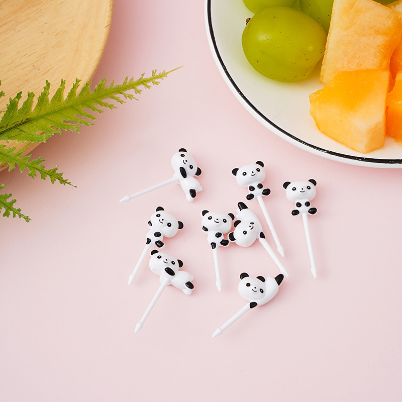 BABORUI Mouse Head Food Picks for Kids, 20pcs Mini Bow Toddler Fruit Forks,  Cute Bento Forks for Lunch Box Decor Accessories