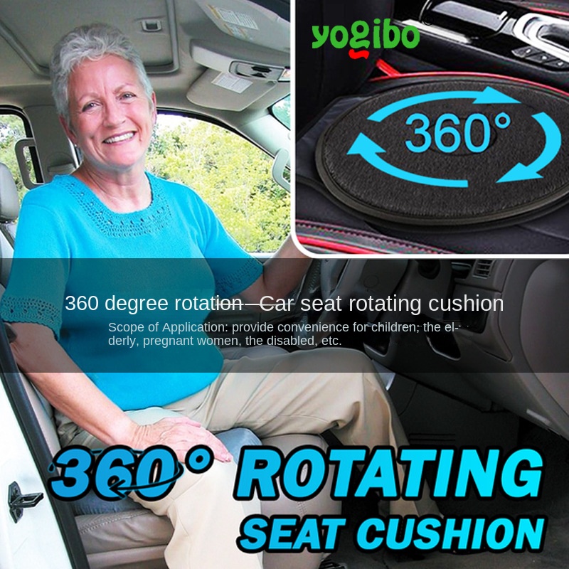 Rotating Cushion Auto Car Swivel Seat Cushion Rotary Car Seat Pad