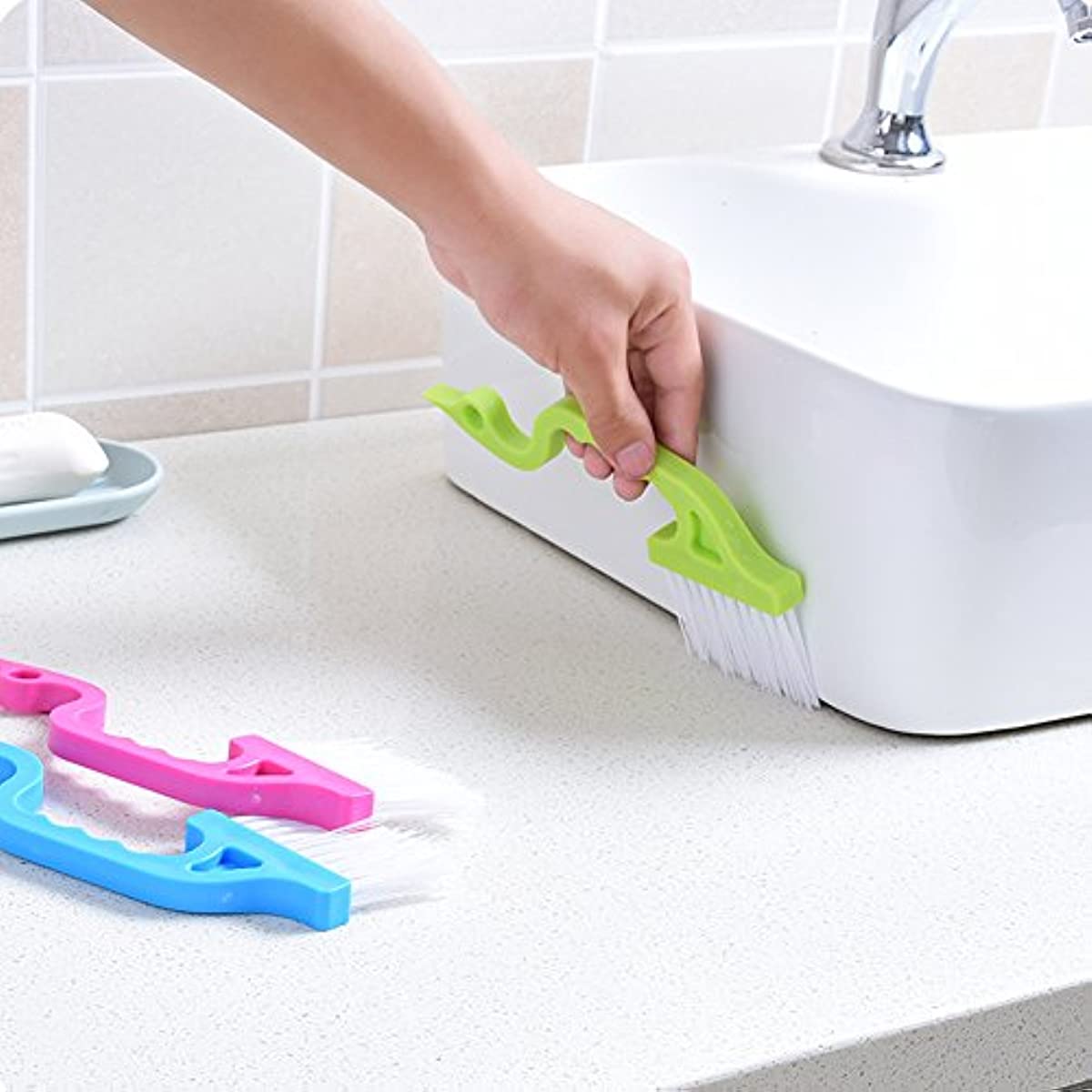 2 PC Sink and Bathroom Gap Cleaning Brush 