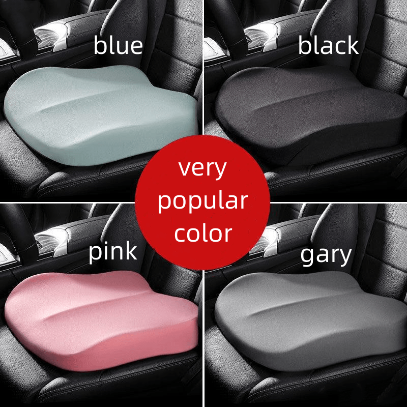 Car Booster Seat Cushion, Memory Foam Height Seat Protector Cover Pad Mats  Adult Car Seat Booster Cushions For Car Office Home - Temu France