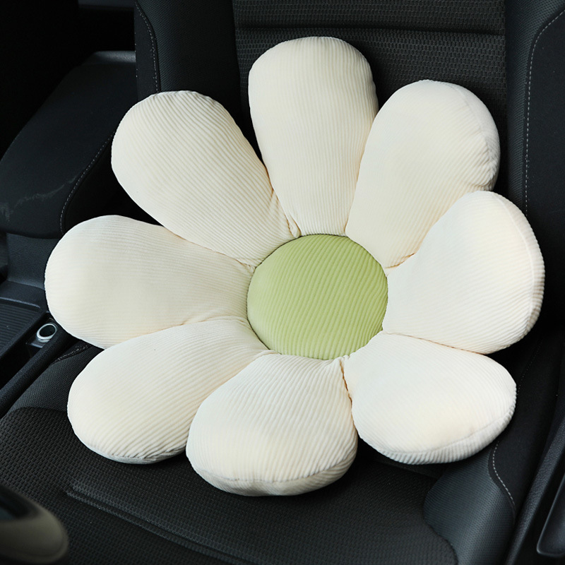 seemehappy Car Headrest Pillow, Flower Neck Pillow for Car,Comfortable Soft  Car Seat Pillow for Driving,Head Rest Cushion,Cute Neck Pillow for