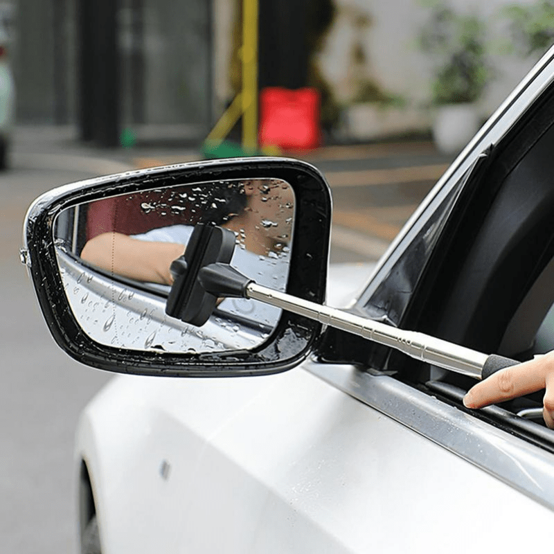 Long Handle Mini Squeegee Car Side Mirror Squeegee Car - Temu