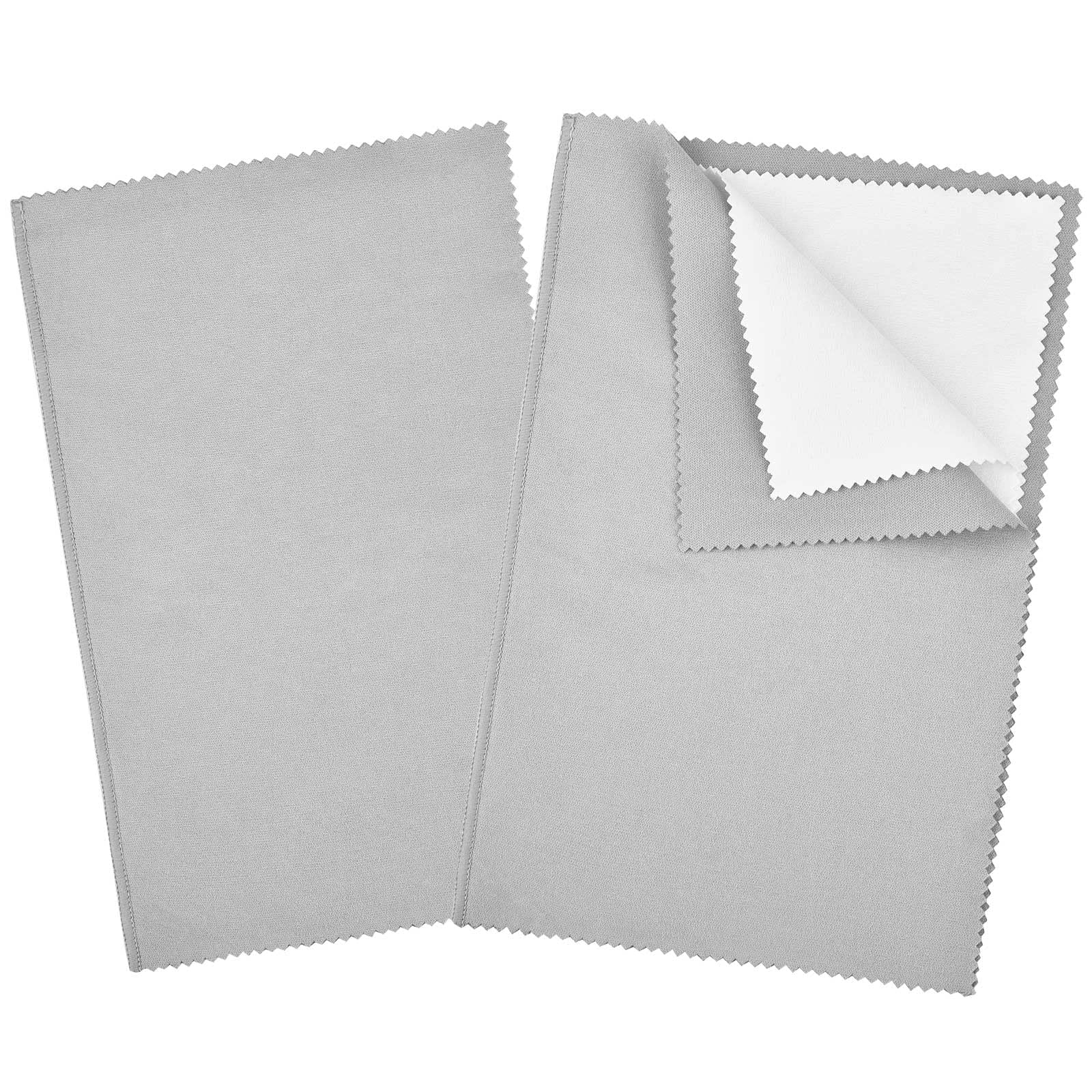 Cotton Jewelry Cleaning Polishing Cloth Gold Silver Platinum Jewelry  Silverware