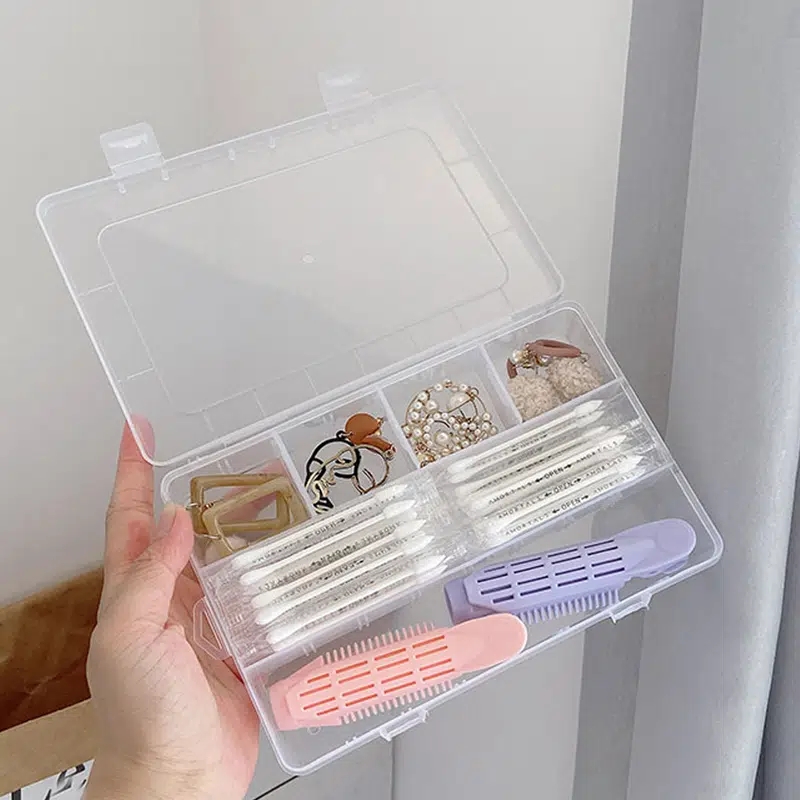 Plastic Storage Box Detachable Pp Diy Jewelry Organizer - Temu