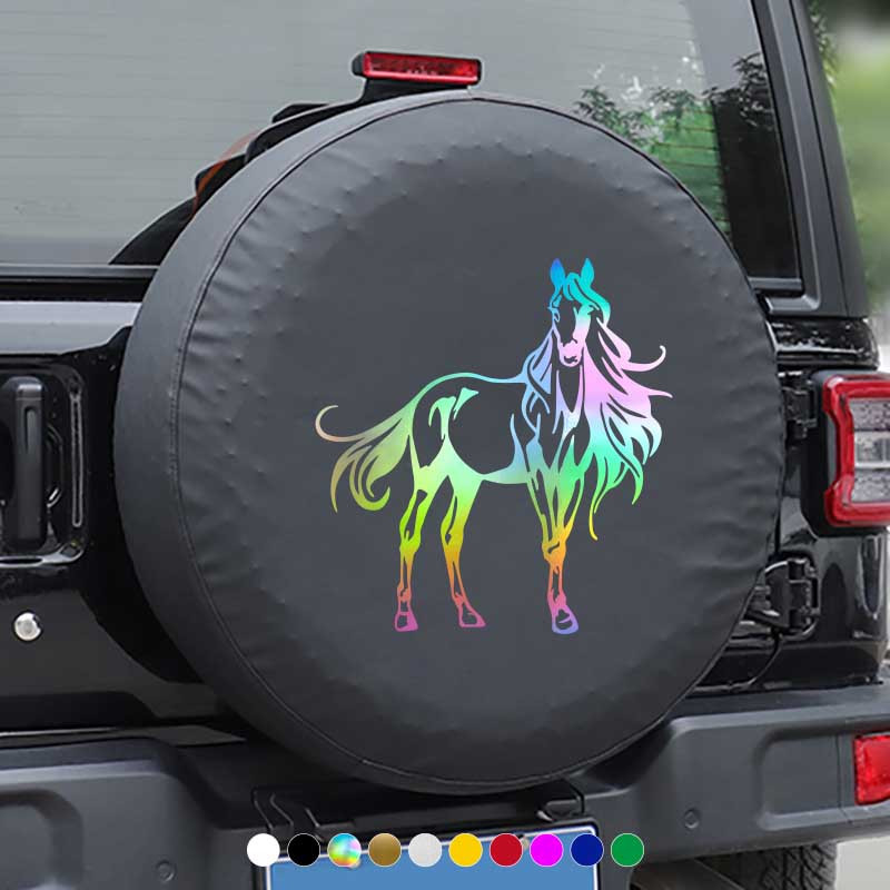 Horse Head Stickers For Bikers Art Car Stickers Car Styling - Temu