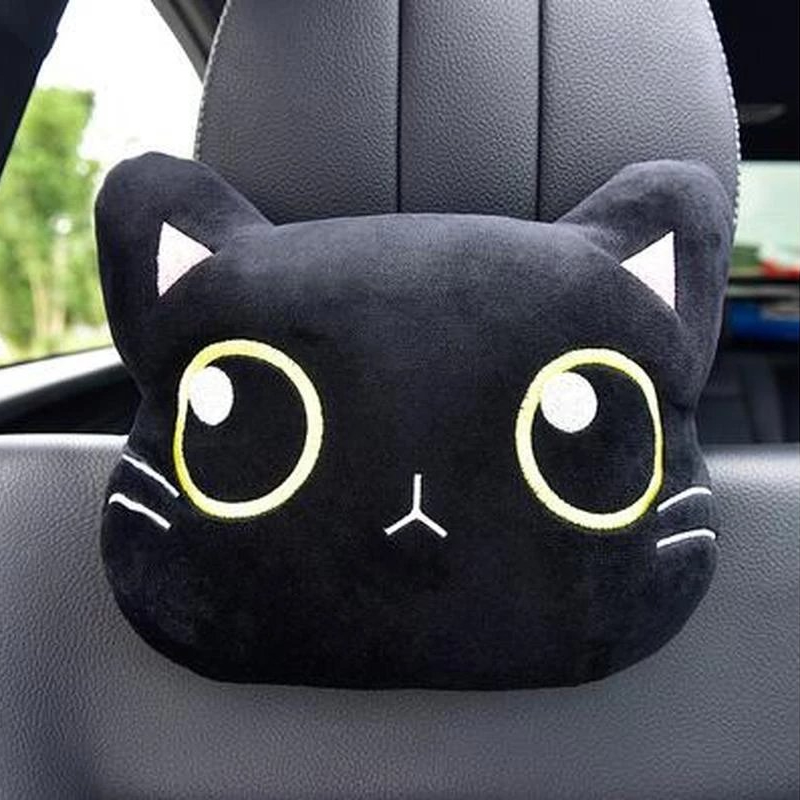 New Winter Plush Car Seat Cushion, 1pc Creative Cat Paw Design
