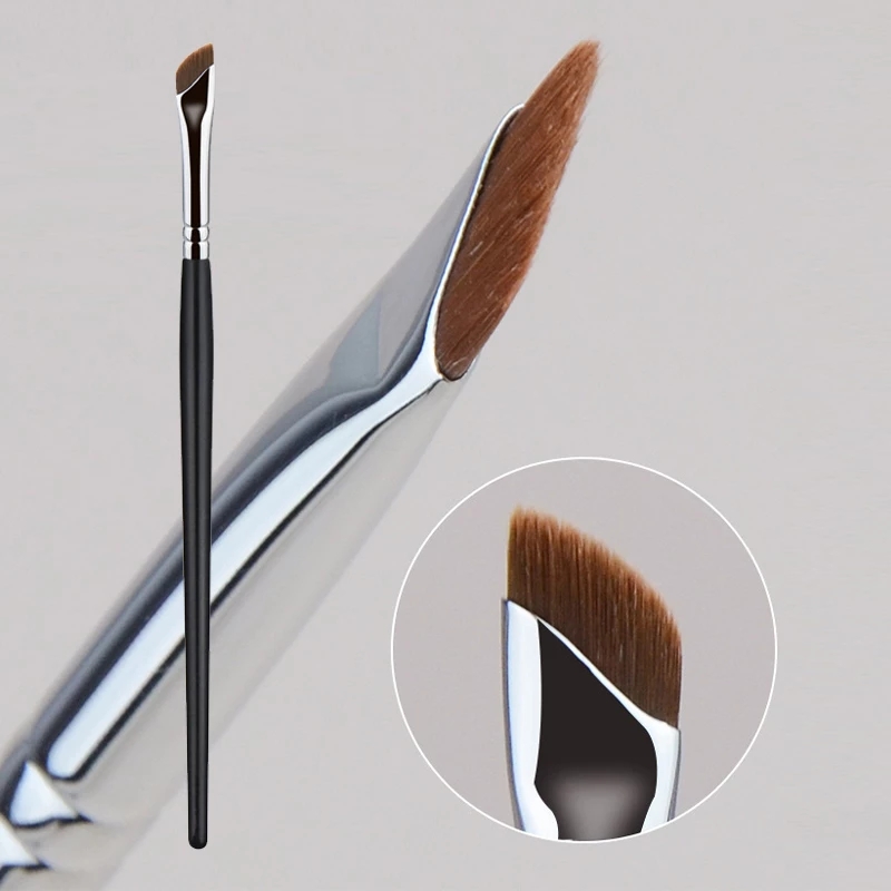 6-inch Sickle Makeup Brush, Blade Eyeliner Brush Brow Brush,Fine