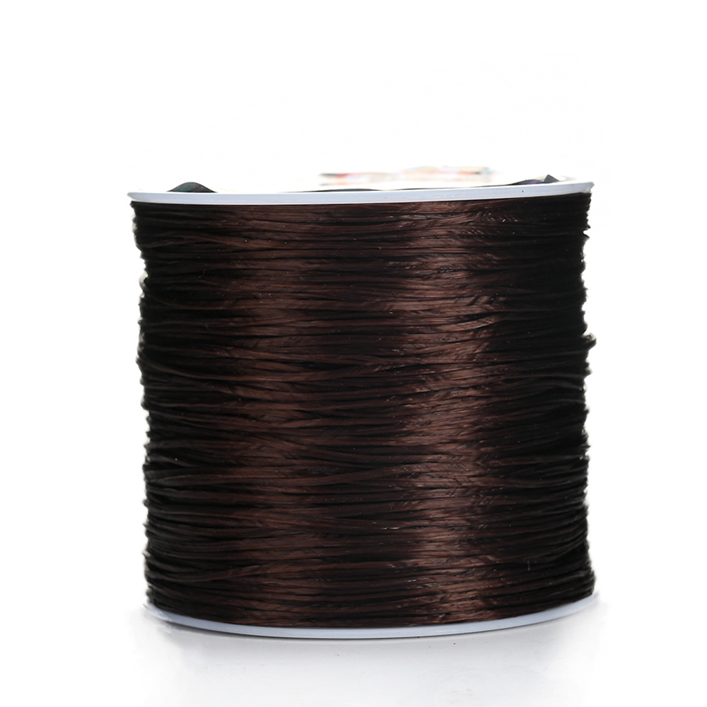 1mm Burnt Orange Elastic Stretch Beading String Thread Cord Wire for  Jewelry Making