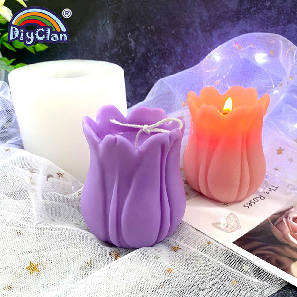 Diy Candle Holder Resin Molds Candlestick Silicone Molds - Temu