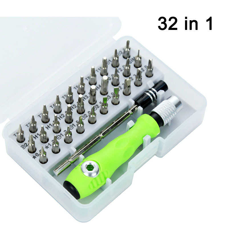 1 Set Mini Screwdriver Set 32 In 1 Home Tool for Home Repair