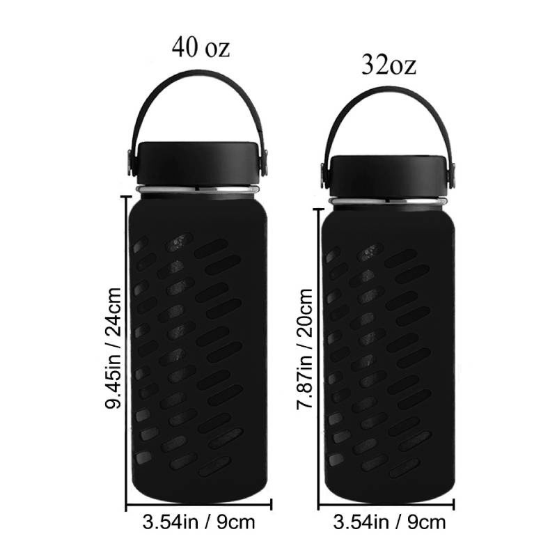 6pack! 32-40oz Protective Silicone Bottle Sleeve for Hydro Flask Anti-Slip  Cover