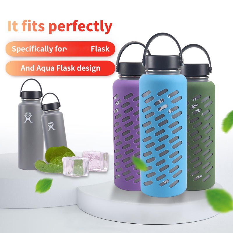 1Pcs 32&40oz Slip-proof Silicone Boots Sleeves Fit for Hydro Flask