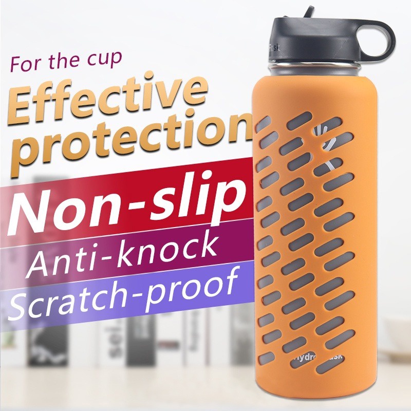 Protective Silicone Boot For Vacuum Cup Standard And Wide Mouth Water  Bottles, Bpa Free Anti-slip Bottom Sleeve Cover For Stainless Steel Water  Bottle - Temu