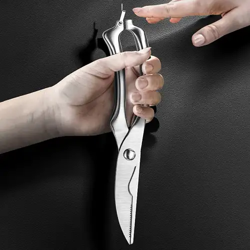 Professional Sharp Kitchen Scissors Multifunctional Stainless Steel Scissors  Professional sharp Chicken Bone Scissors Can Opener