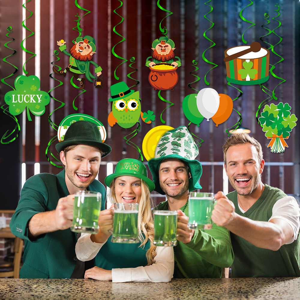 Set Irish Decoration St Patricks Day Theme Party Decoration - Temu