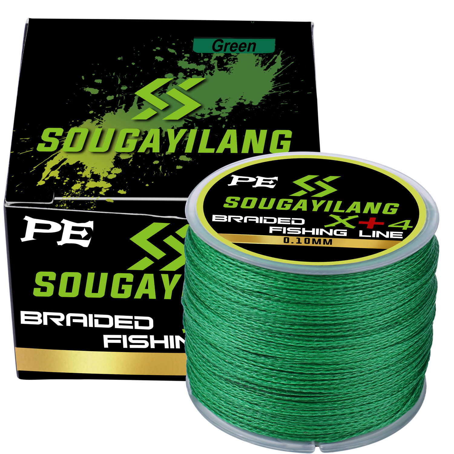 Sougayilang 4 Strands 150m PE Braided Fishing Line 22LB-87.1LB  Multifilament Smooth Fishing Wire for Carp Fishing Tackle