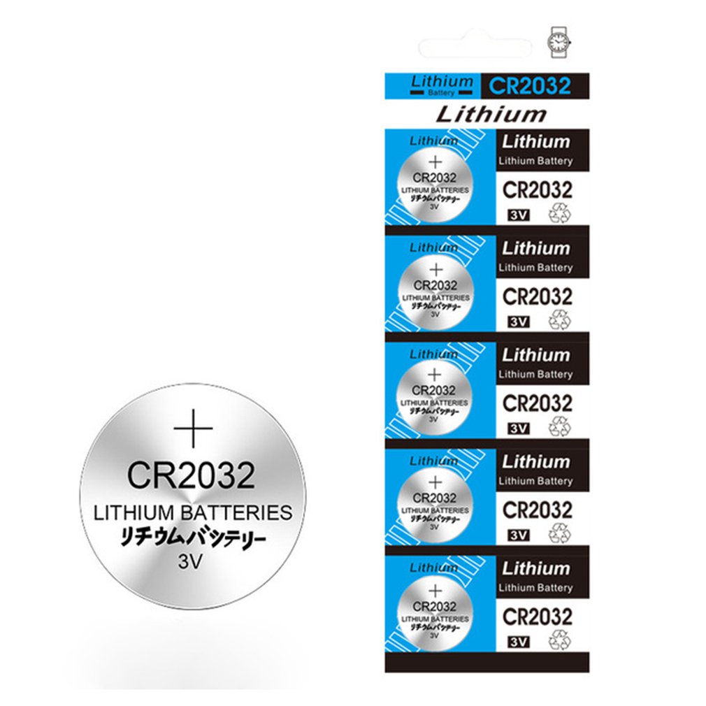  EEMB Paquete de 10 pilas CR2032 con botón de batería de litio  de 3 V, batería 2032 DL2032, ECR2032, LM2032 para controles remotos,  relojes, calculadoras, campanillas, dispositivos médicos, placas base 